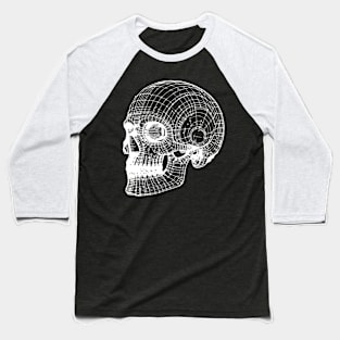 3d skull Baseball T-Shirt